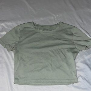 Cropped shirt